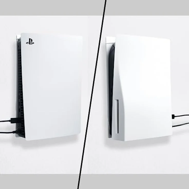 Floating Grip PS5 Smart Wall Mounts, weiß  – Bild 8