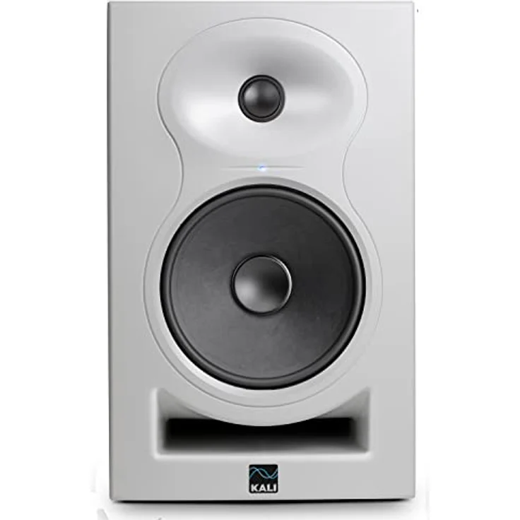 Kali Audio LP-6 2nd Wave Lautsprecher, Aktiver Nahfeldmonitor mit Waveguide Technologie, Bass Reflexsystem, 6,52“ Woofer, Weiß – Bild 1