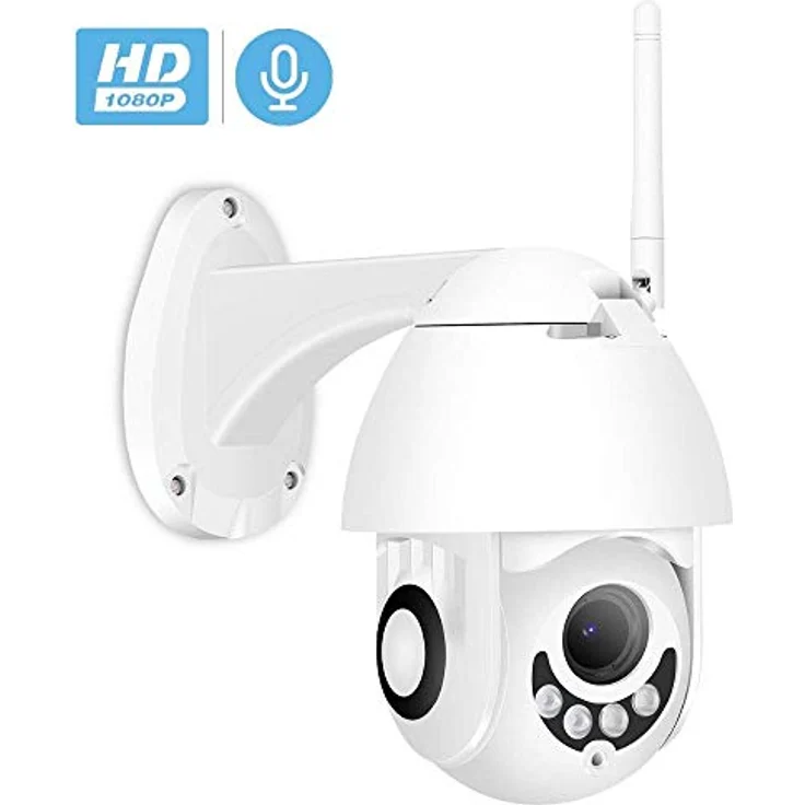 tempo di saldi Drahtlose IP-Kamera mit Motor, für iOS und Android, WLAN-Videoüberwachung – Bild 4