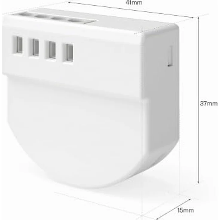 PHILIPS Hue Wandschaltermodul, Smart Schalter für Lampen mit App- & Sprachsteuerung, Netzbetrieb, Weiß – Bild 9