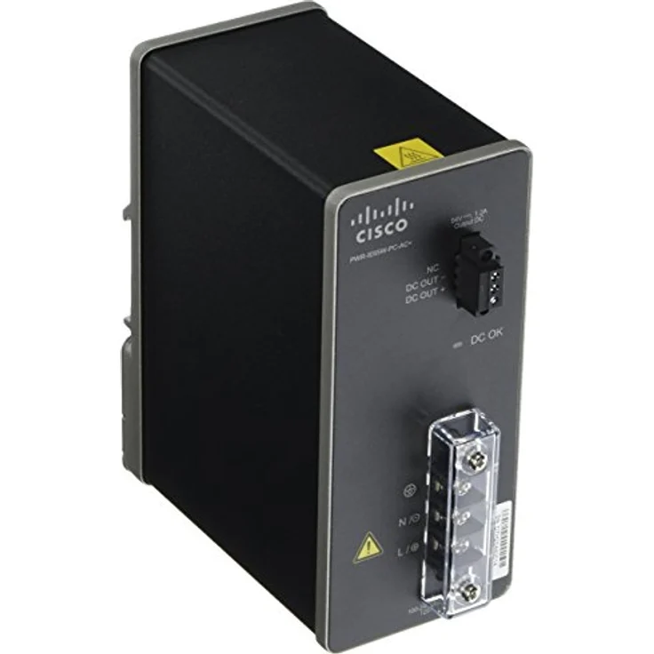 Cisco PWR-IE65W-PC-AC= AC-DC Netzteil, 54VDC, 65 Watt für PoE/PoE+ Module, schwarz für IE3000/2000