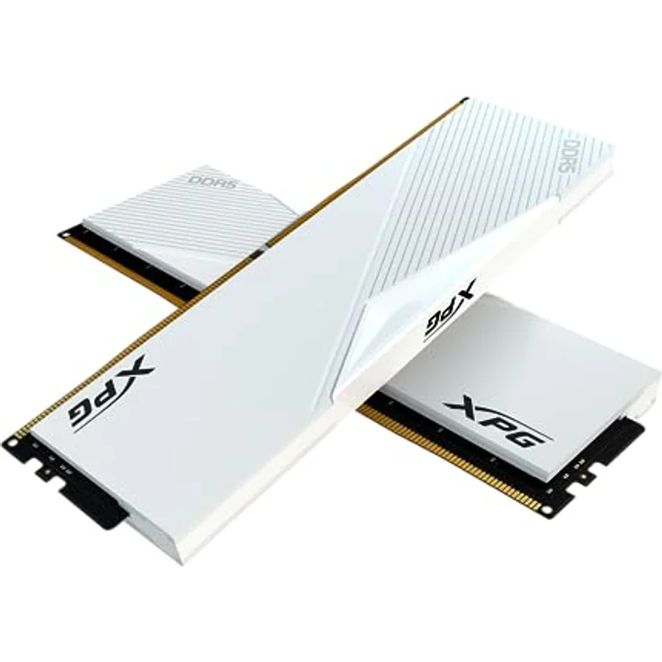 DIMM 64 GB DDR5-6400 (2x 32 GB) Dual-Kit (weiß, AX5U6400C3232G-DCLAWH, XPG Lancer, INTEL XMP, AMD EXPO) – Bild 1
