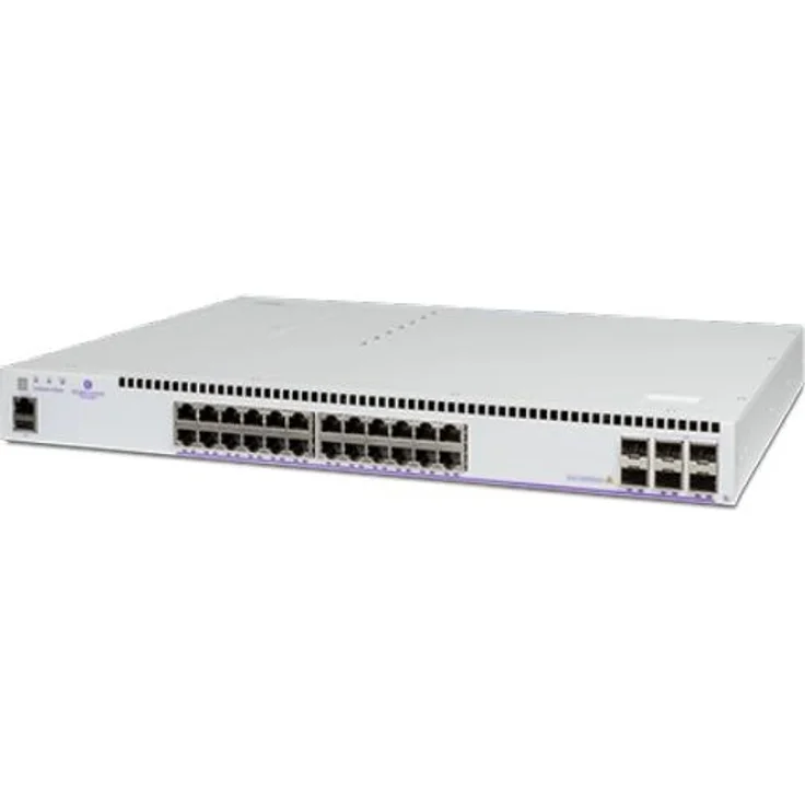 Alcatel-Lucent OmniSwitch 6560-24X4 Netzwerk Switch, Silber mit 24 Ports und managed-Funktion