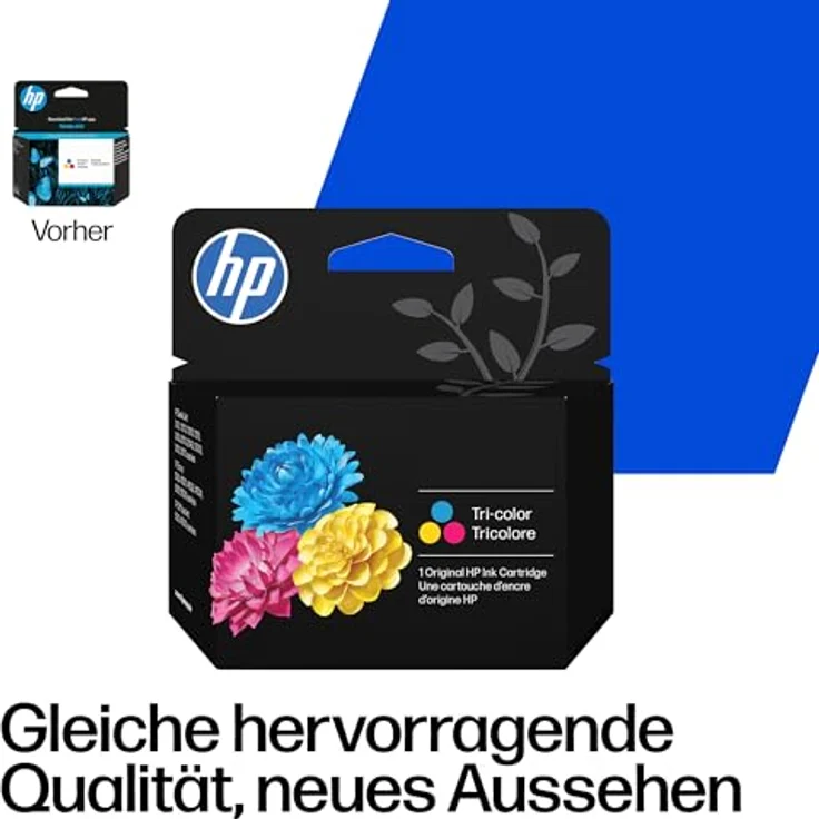 HP 302/304 (B7RT6AE) color Druckerpatrone, originale Patrone für ca. 100 Seiten, Instant Ink kompatibel – Bild 3