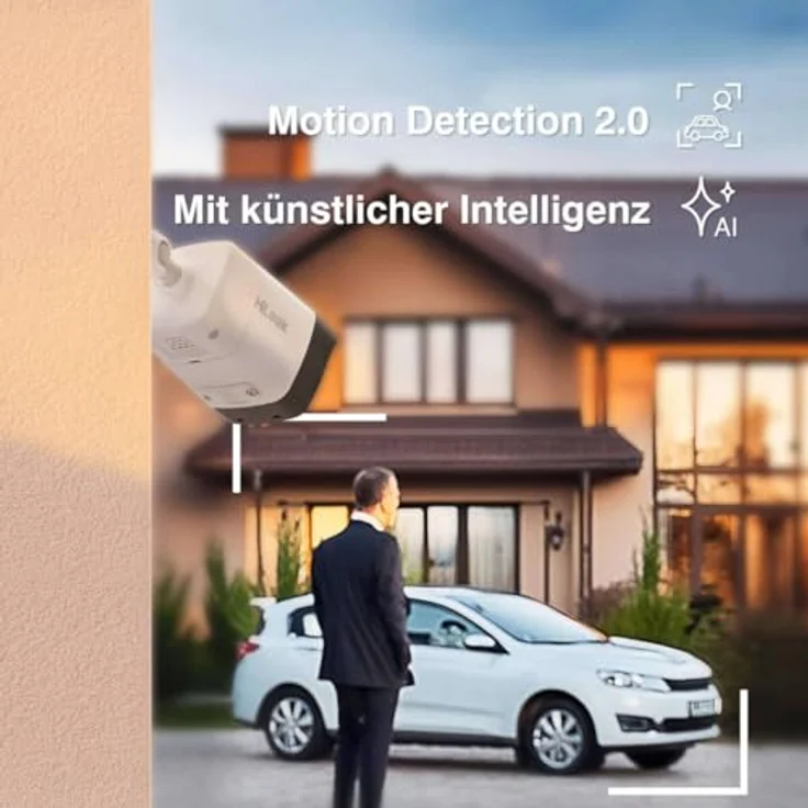 HILOOK HiLook IK28P-460B, 6 MP IP-Überwachungskamera mit intelligentem Erkennungssystem, wetterfest, PoE fähig, kabellose Installation – Bild 7