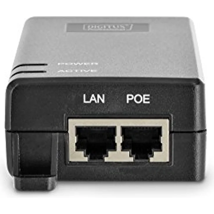 DIGITUS PoE+ Injektor - IEEE802.3at - Gigabit Ethernet - 30 Watt - max. 48 Volt - Stromversorgung Pin 4-5(+) & 7-8(-) - Preisvergleich – Bild 3