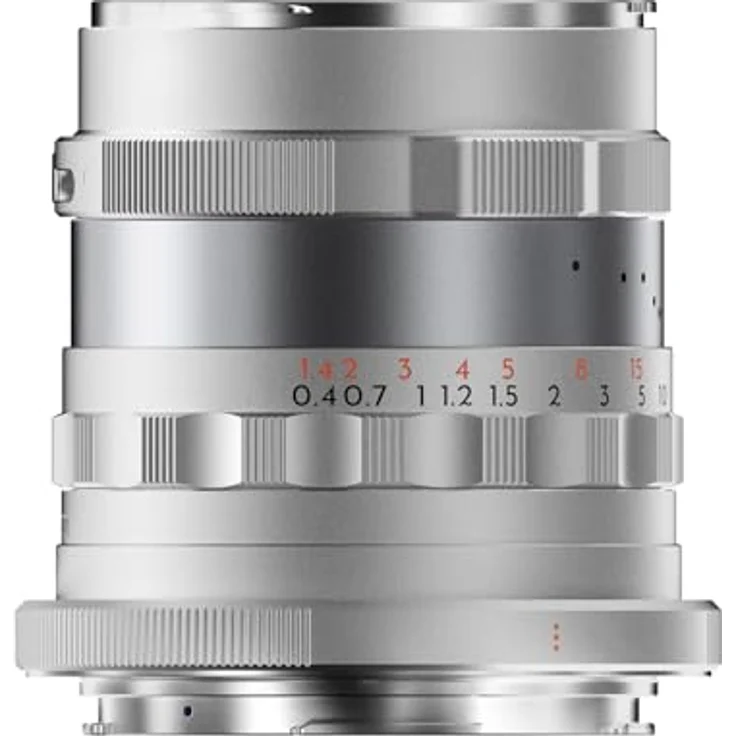 THYPOCH Simera 28mm f1.4, Full-Frame Objektiv für Canon RF Mount, silber, großes Bokeh, Click und de-click Blenden Modus, Naheinstellgrenze 0.4 m – Bild 4