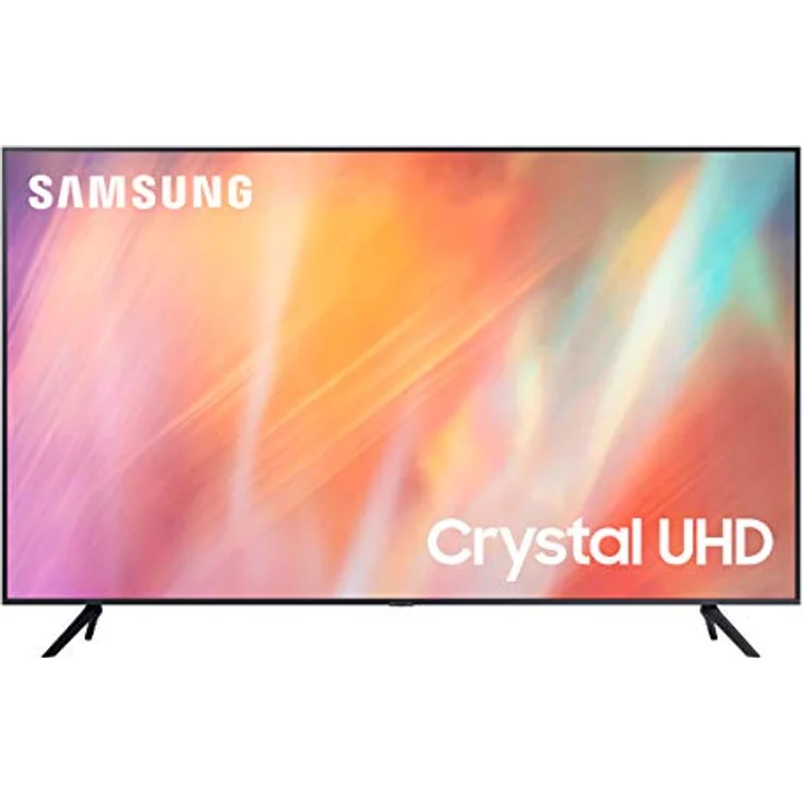 Samsung Crystal UHD 4K 55in UE55AU7170 Smart TV Wi-Fi Titan Gray 2021 – Bild 1