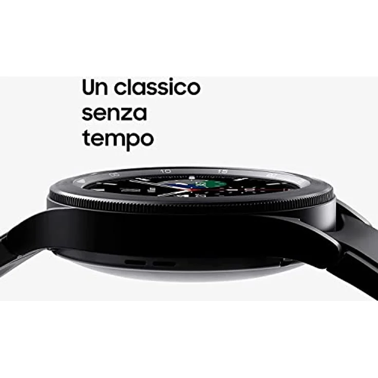 Samsung Galaxy Watch4 Classic, Runde Bluetooth Smartwatch, Wear OS, drehbare Lünette, Fitnessuhr, Fitness-Tracker, 46 mm, Silver (Deutche Version) [EU Version] – Bild 5