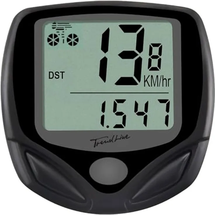 TrendLine Fahrradcomputer inkl. Befestigung und Batterien Fahrradcomputer