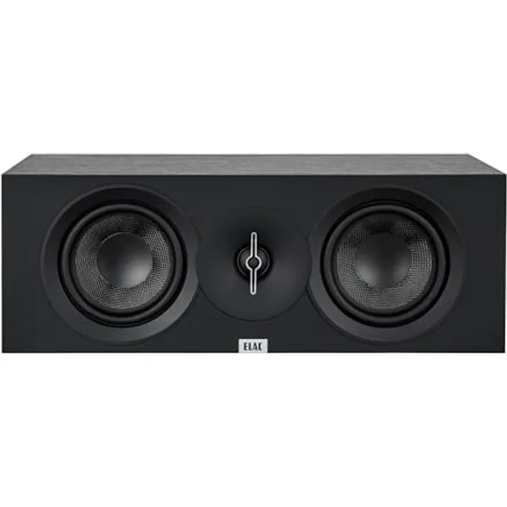 ELAC Debut C5.3 Center-Lautsprecher – 2-Wege-Lautsprecher für Surround-Systeme, legendärer Klang, edles Design, passiv