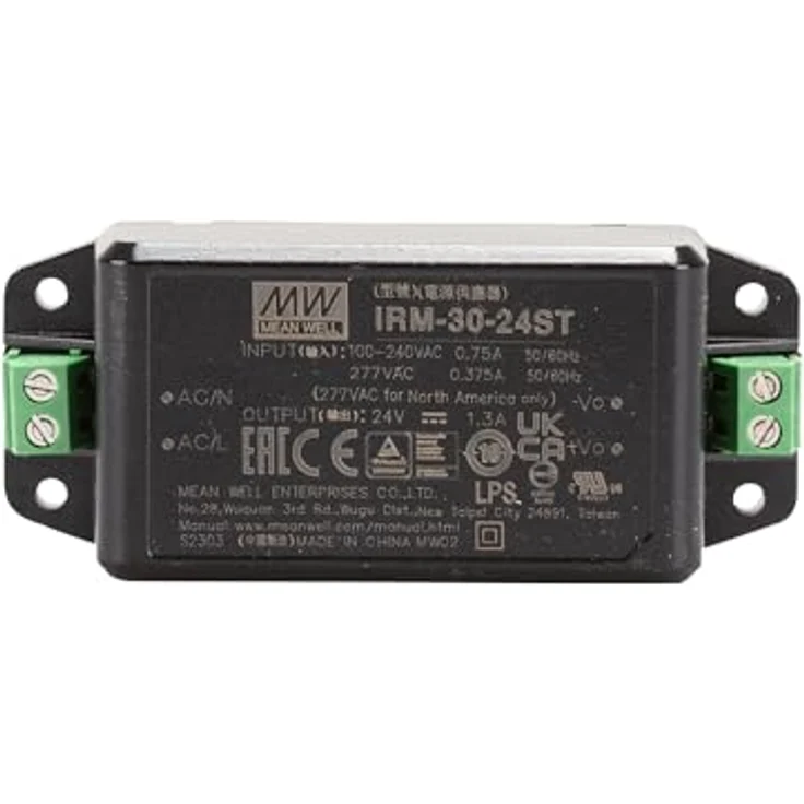 MeanWell IRM-30-24ST AC/DC-Printnetzteil 24V 1300mA 31.2W, Mean Well, 1 Stück – Bild 1