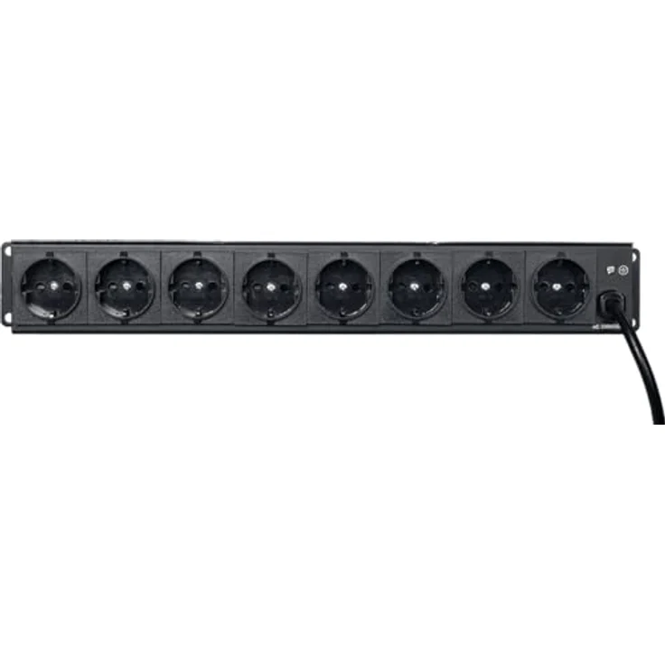 Algam Lighting DISPATCH-8, Rack-mount 8-way PDU mit beleuchtetem Kippschalter für jedes Kanal – Bild 3
