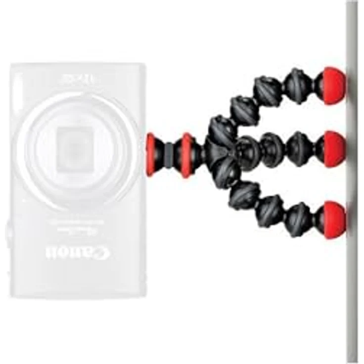 JOBY JB01504-BWW GorillaPod Magnetic Mini Stativ (mit Magnetfüßen für Point-&-Shoot, Kleine Kameras, Kompaktkameras, Blitz, Mikrofone, Action Kameras) – Bild 2