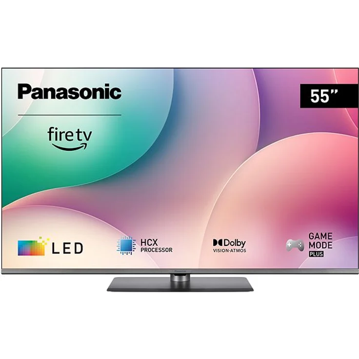 Panasonic 55W83AE6 55" 4K UHD TV mit HDR10+, Dolby Vision, Smart-TV, Alexa-Sprachsteuerung und Netflix-App – Bild 1