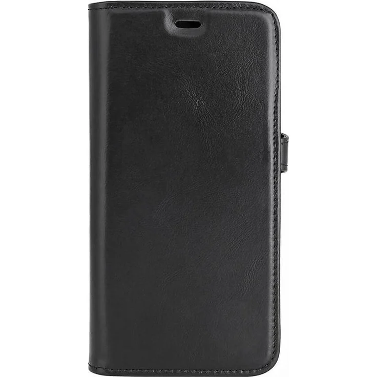 Buffalo 2in1 Wallet Leather Hülle für Samsung Galaxy A54 5G, Schwarz, mit Platz für 3 Karten