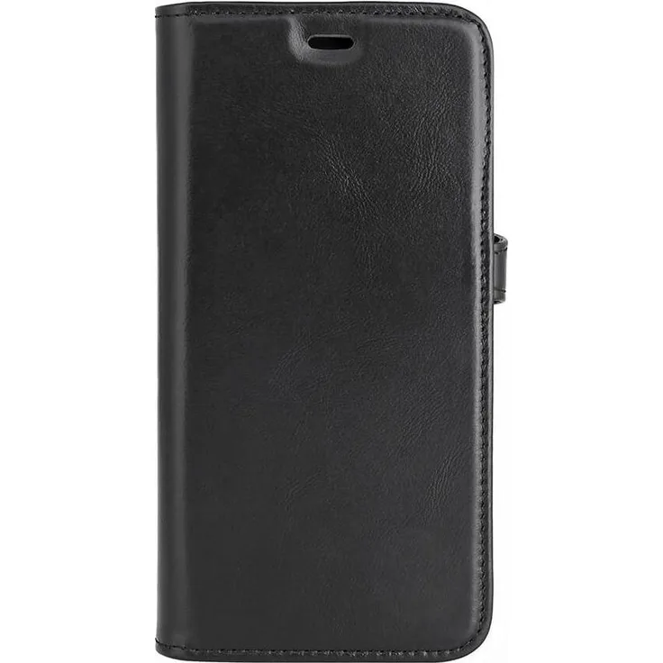 Buffalo 2in1 Wallet Leather Hülle für Samsung Galaxy A54 5G, Schwarz, mit Platz für 3 Karten