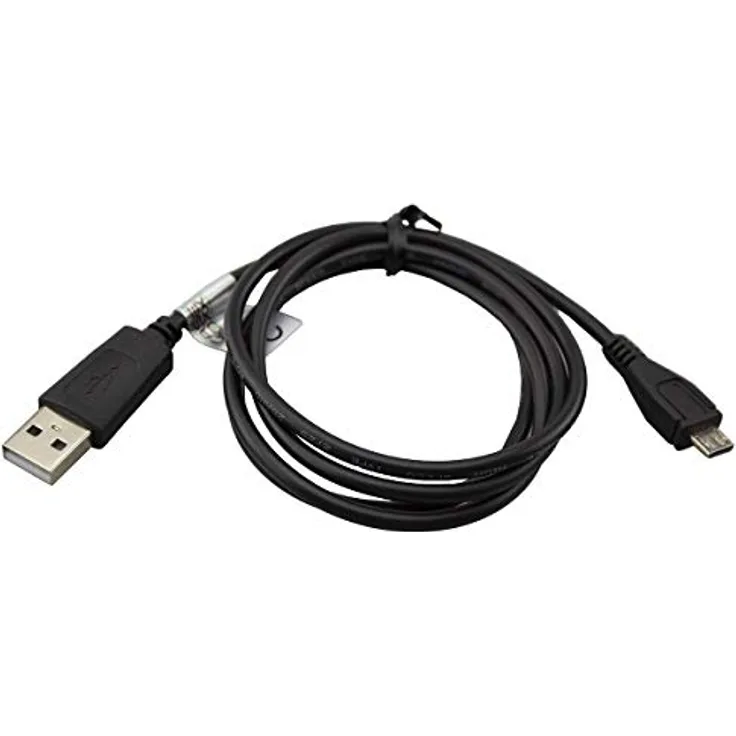 caseroxx USB-Kabel für Amazon Kindle Paperwhite, 100 cm langes Daten- und Ladekabel mit Micro-USB Anschluss, schwarz