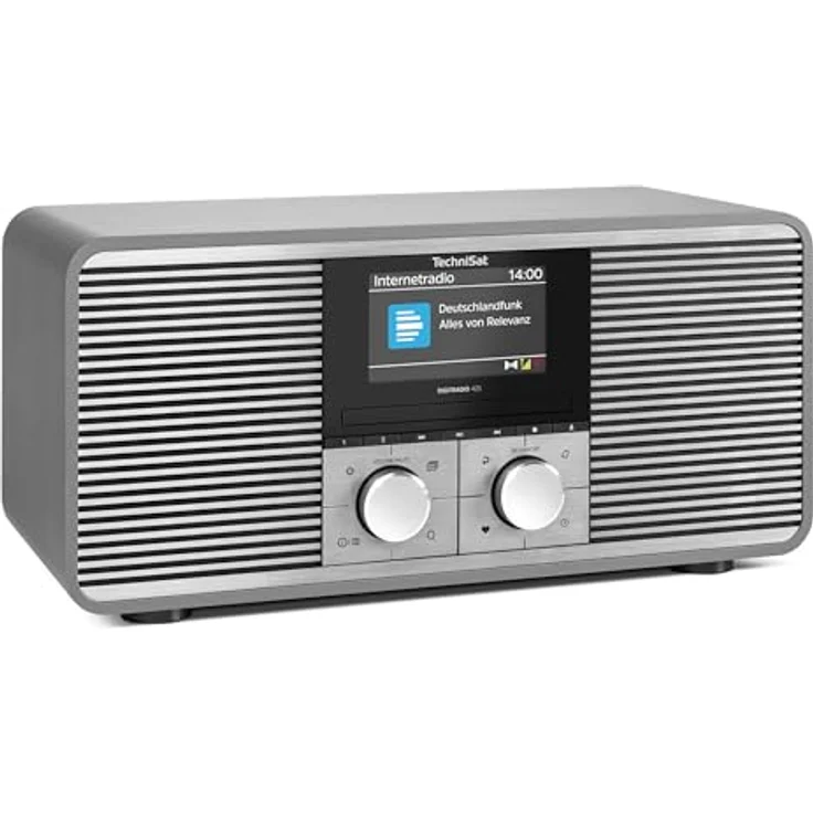 TechniSat DIGITRADIO 425, Stereo DAB+ Internetradio mit CD-Player, Bluetooth 5.2, WLAN, USB, AUX in, Spotify Connect, 40 W, Equalizer, Farbdisplay, App-Steuerung, Anthrazit – Bild 1