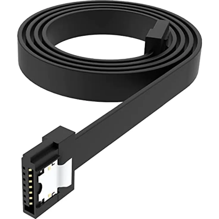 Akasa AK-CBSA05-50BK Proslim SATA 3 Kabel 50 cm schwarz