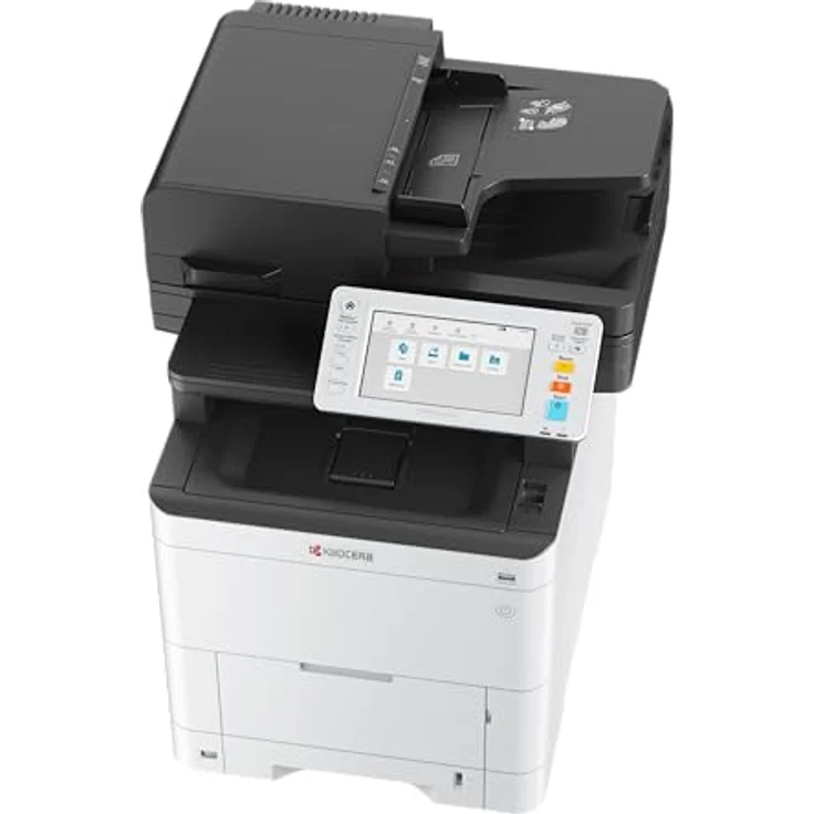 Kyocera Klimaschutz-System Ecosys MA3500cix Farblaser Multifunktionsdrucker, Duplex-Einheit, 35 Seiten pro Minute Drucker Scanner Kopierer, Touchpanel, Gigabit LAN, Mobile Print Funktion – Bild 3