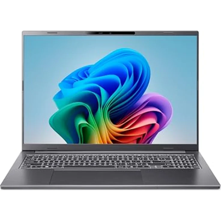 Acer Aspire 16 AI (A16-11M-X1CW), KI Laptop mit 16" WUXGA IPS 120Hz Display, 16 GB RAM, 512 GB SSD, Windows 11, QWERTZ Layout – Bild 1