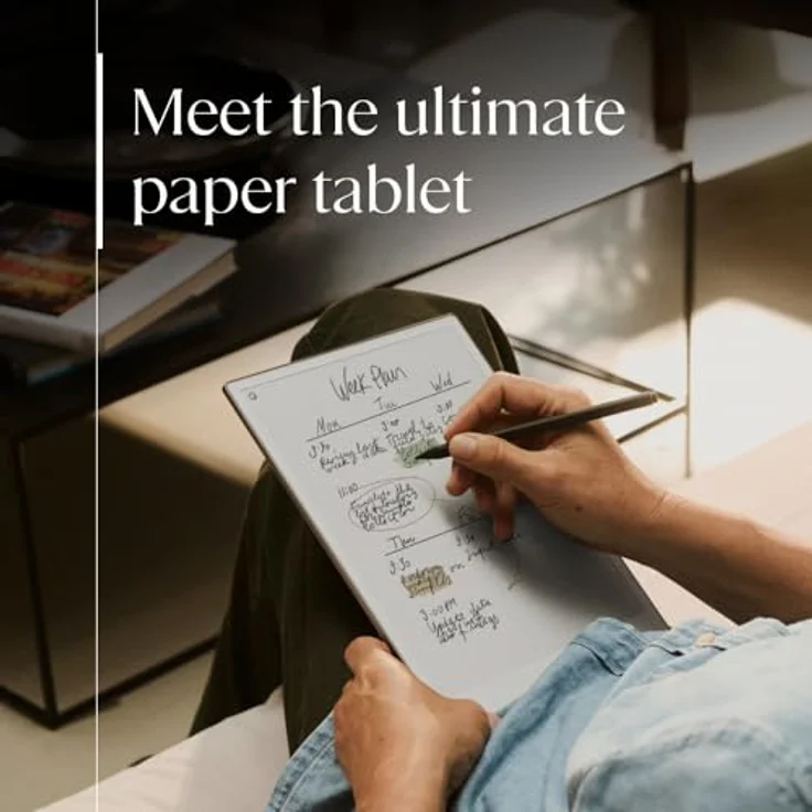 Remarkable Paper Pro Bundle – Leather Folio | 11,8 Zoll Farbdisplay und Leselicht – Bild 3