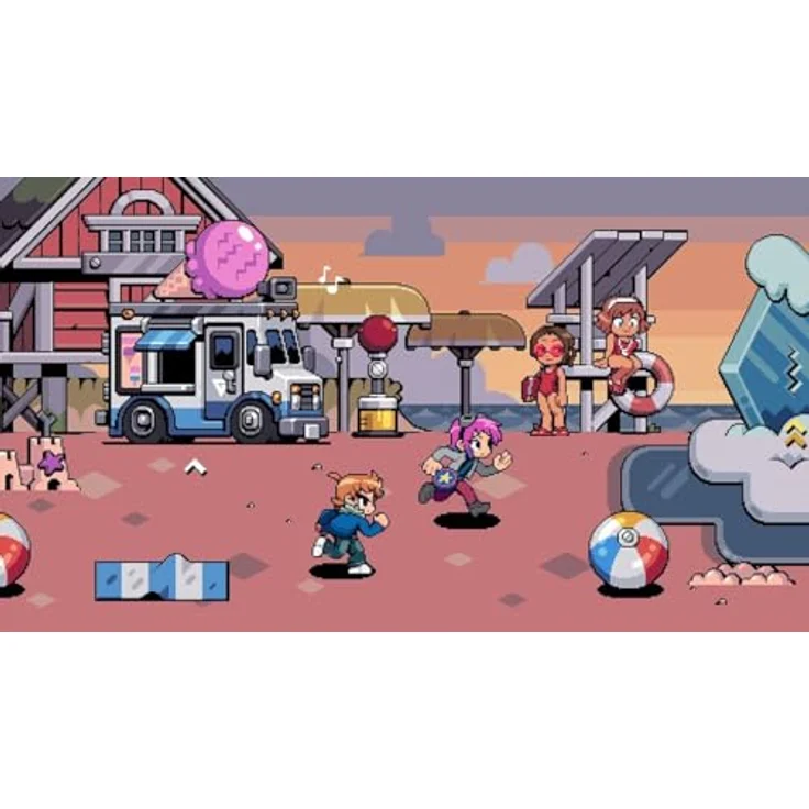 LIMITED RUN GAMES Scott Pilgrim EX - Nintendo Switch, Action-Abenteuerspiel mit 4-Spieler-Koop und exklusivem Faltposter – Bild 3