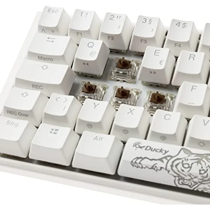 Ducky One 3 Classic Mechanische Tastatur - Mechanical Keyboard - Tastatur Gaming Mechanisch - Gaming Keyboard Mechanical - Mechanische Gaming Tastatur - Mini-Format 60% - MX-Brown – Bild 4