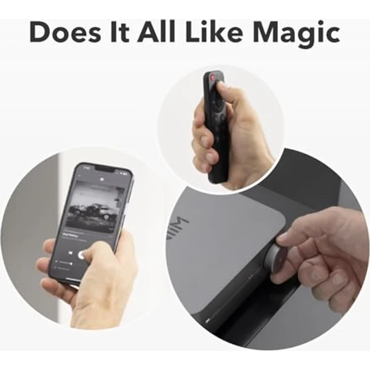 WiiM Amp: Multiroom-Streaming-Verstärker mit AirPlay 2, Chromecast, HDMI & Sprachsteuerung - Streamen Sie Spotify, Amazon Music, Tidal & mehr - Silber – Bild 4