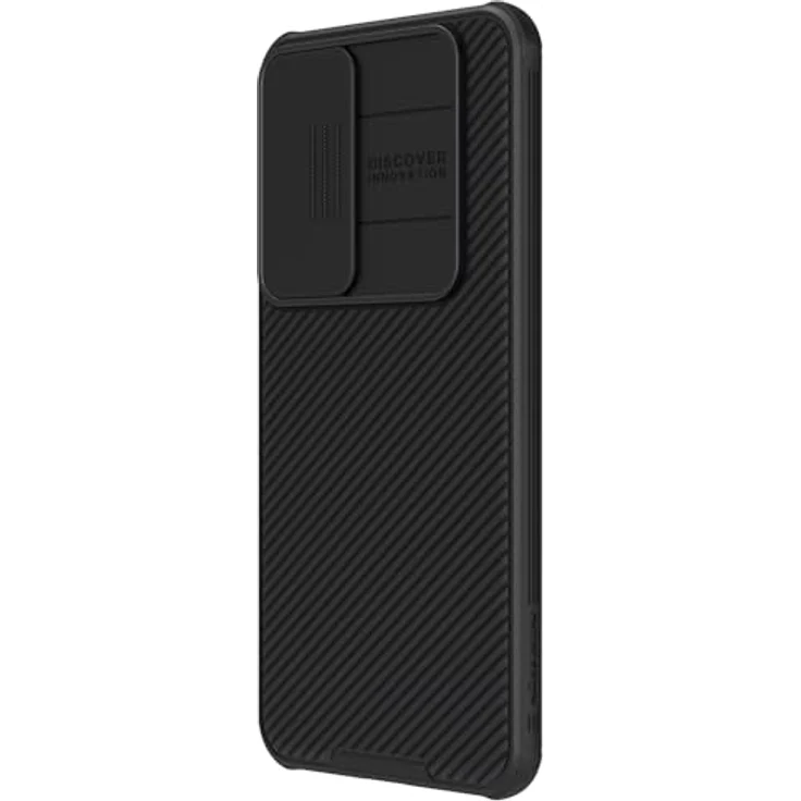 Nillkin CamShield Pro Series Schutzhülle für Samsung Galaxy S24 Plus, Schwarz - Kameraschutz, kabelloses Laden, stoßfest, rutschfest – Bild 3