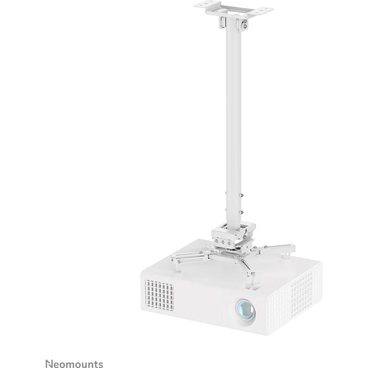 Neomounts CL25-530WH1, Universelle Deckenhalterung für Beamer, bis 35 kg belastbar, neigbar, drehbar, schwenkbar, weiss
