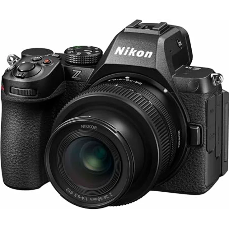 Nikon Z5II Kit Z 24-50 mm 1:4-6.3 (Vollformat, 24.5MP, Sensor-Shift-Bildstabilisator (5 Achsen), Motiverkennung, 3D Tracking, kostenloser Cloudservice)