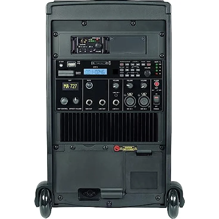 MIPRO MA-727 Mobiles Beschallungssystem Lautsprecher 5,8 GHz + Handsender Mikrofon, ideal für Veranstaltungen bis 150 Personen – Bild 2