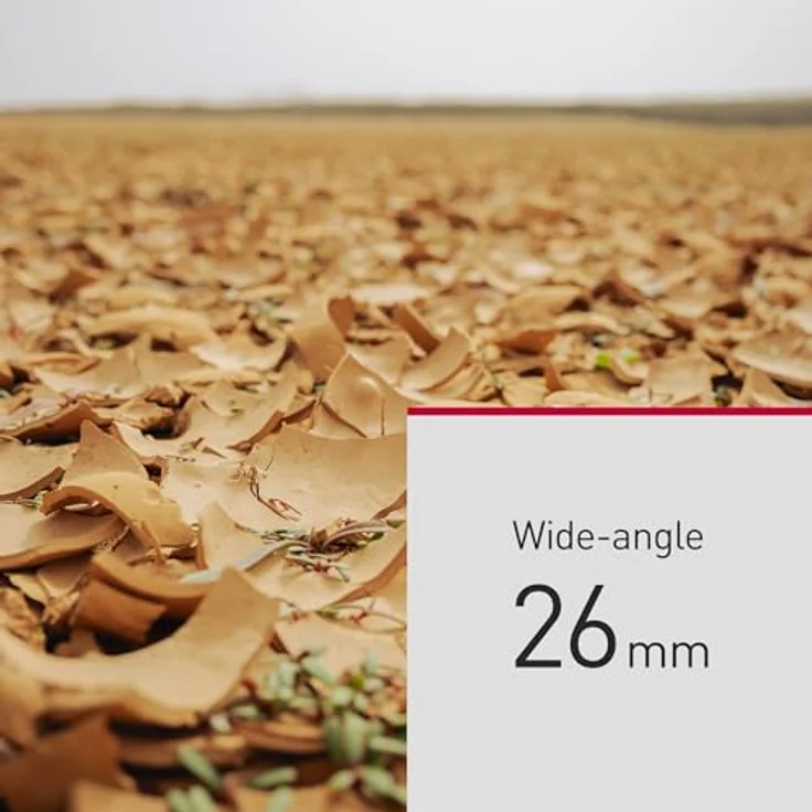 Panasonic Lumix S F/8 Pancake-Objektiv 26 mm, Weitwinkel, manuelle Fokussierung, schwarz – Bild 5