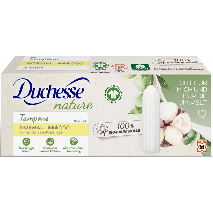 Duchesse Nature Tampons, normal  - Preisvergleich