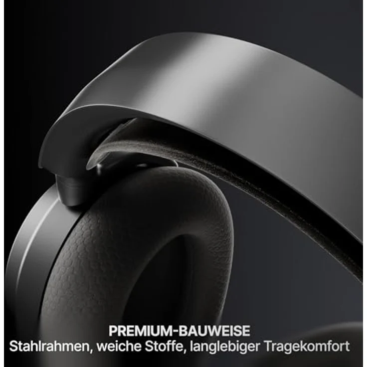 SteelSeries Arctis Nova 7X Gen 2, Kabelloses Gaming Headset mit 40-mm-Treibern, Rauschunterdrückung, Schwarz – Bild 8