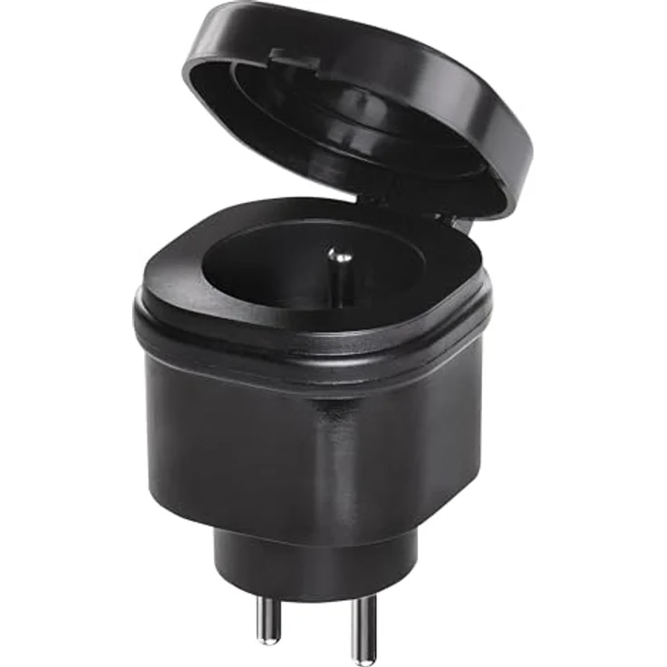 Emos Smart Plug P0067, Drahtlos gesteuerte Steckdose mit IP44, schwarz, für Außenbereich, Reichweite 30 m, Fernbedienung включена – Bild 7