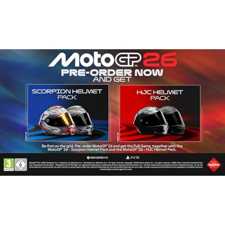 Milestone MotoGP 26 Day One Edition, PS5-Spiel mit Arcade- und Pro-Modus, inkl. Scorpion und HJC Helm DLC – Bild 2