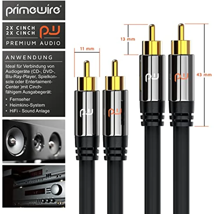 CSL-Computer Cinch Audio Kabel  – Bild 3