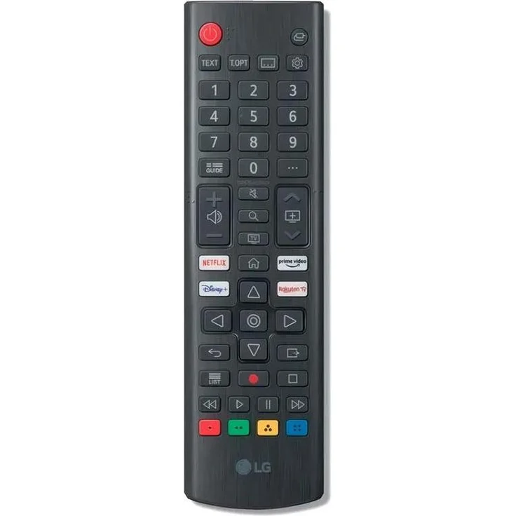 LG SR25GA Fernbedienung, durchsichtige Original-Fernbedienung für LG-Fernseher 2021-2025, mit Batterien