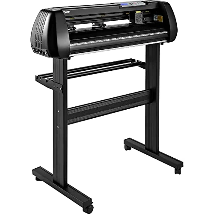 VEVOR Schneideplotter 720 mm mit 20-800 mm/s Schneidgeschwindigkeit, 3 Klingen, Bluetooth, LCD-Display und 5 Vinylrollen für Schilder & Dekorationen – Bild 1