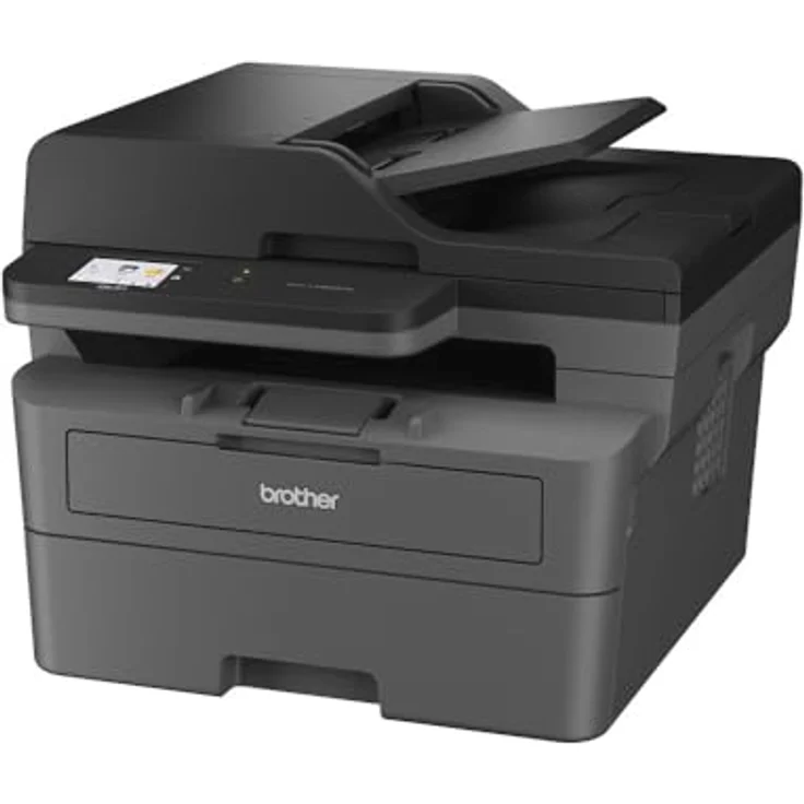 Brother DCP-L2665DW, Multifunktionsgerät in Schwarz mit Druckfunktion bis 34 Seiten/Minute, Duplexdruck, WLAN und mobilem Drucken – Bild 2