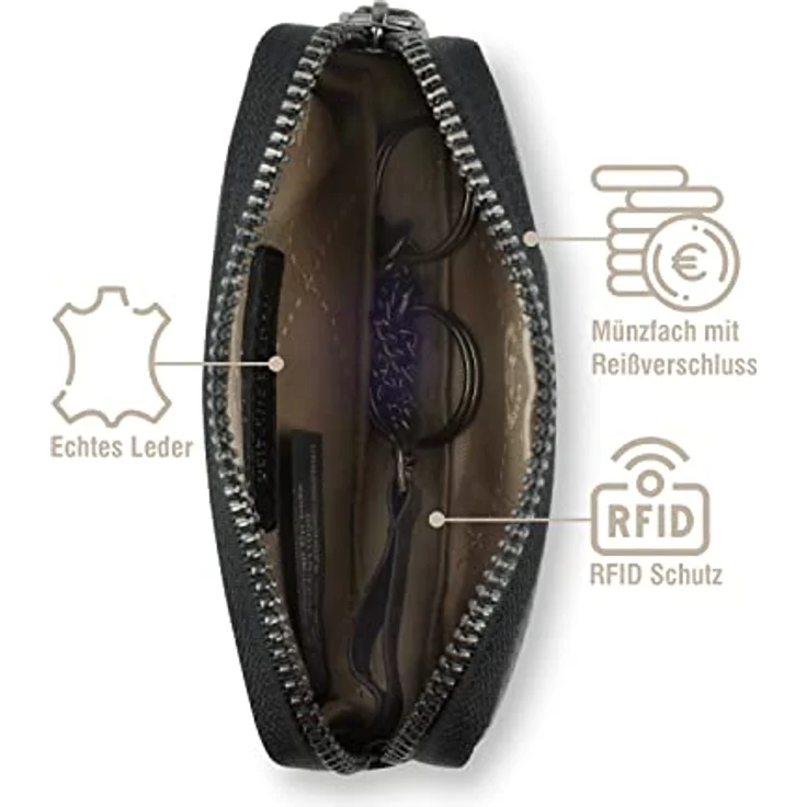 bugatti Schlüsseltasche Elsa, Leder – Bild 4