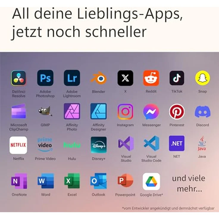 MICROSOFT Surface Pro 5G Copilot + PC, 13 Zoll Snapdragon X Plus, 16 GB RAM, 256 GB SSD, Platin, Windows 11 Home – Bild 7