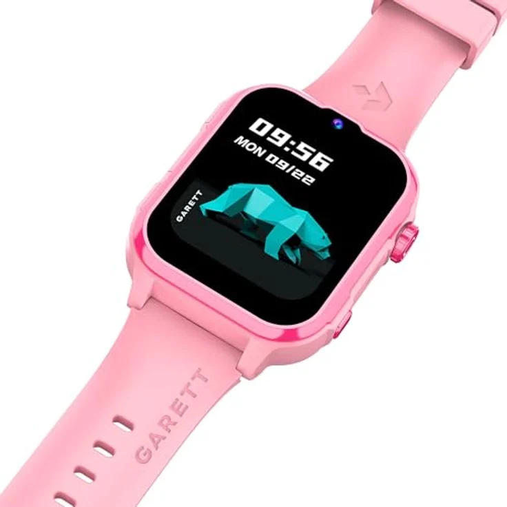 garett Smartwatch Hero Pro 4G für Kinder, 1,83″, 4G LTE, GPS, Videoanruf, SOS-Funktion, GEO-Zaun, rosa – Bild 4