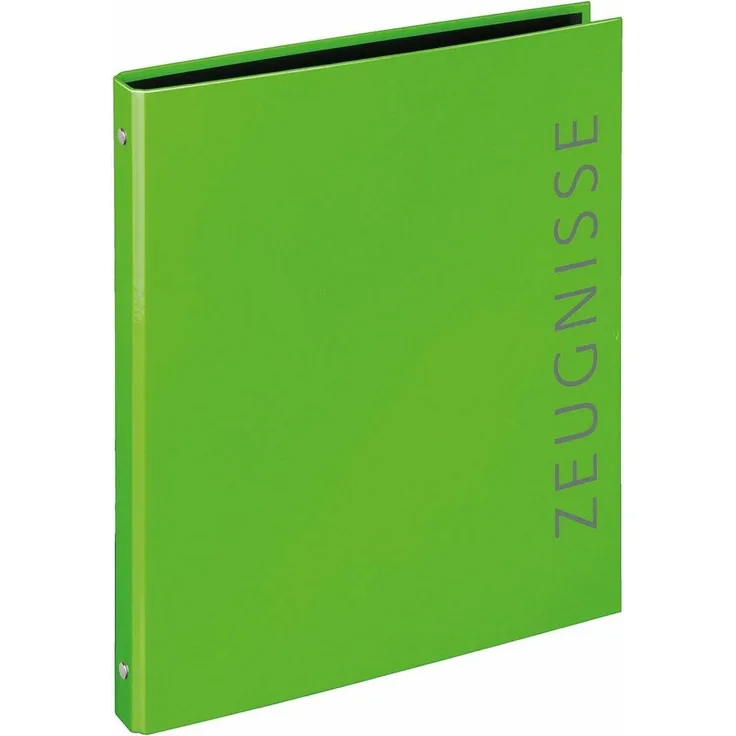 VELOFLEX Velocolor Präsentationsordner Ringbuch 4-Ringe grün DIN A4, mit 16 mm Füllhöhe
