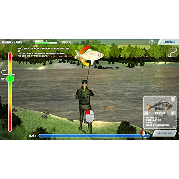 Markt + Technik 3D Angeln Fischen - Simulation für Nintendo Switch, Download Code in der Box, 1 Spieler – Bild 3