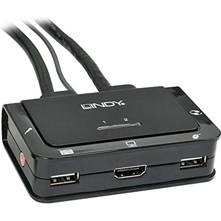 Lindy 42340 Tastatur/Video/Maus KVM-Switch – Bild 2