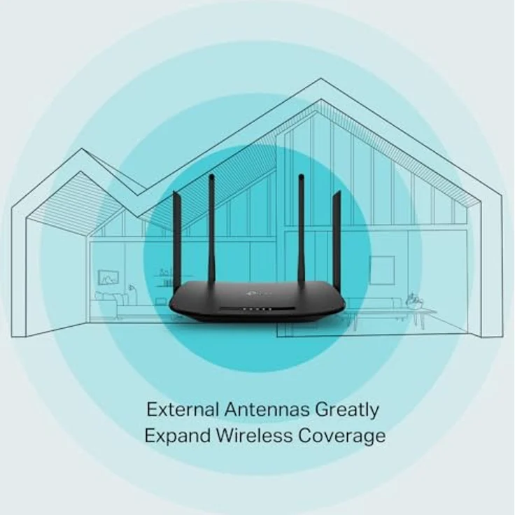 TP-Link Archer VR300 Modem Router Wireless AC1200 Fibra-VDSL-ADSL Kabelrouter (nicht für Deutschland geeeignet) – Bild 6